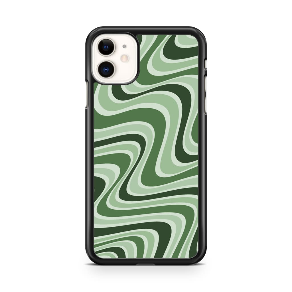 Matcha Retro Waves Phone Case - iPhone 11 - Phone Case