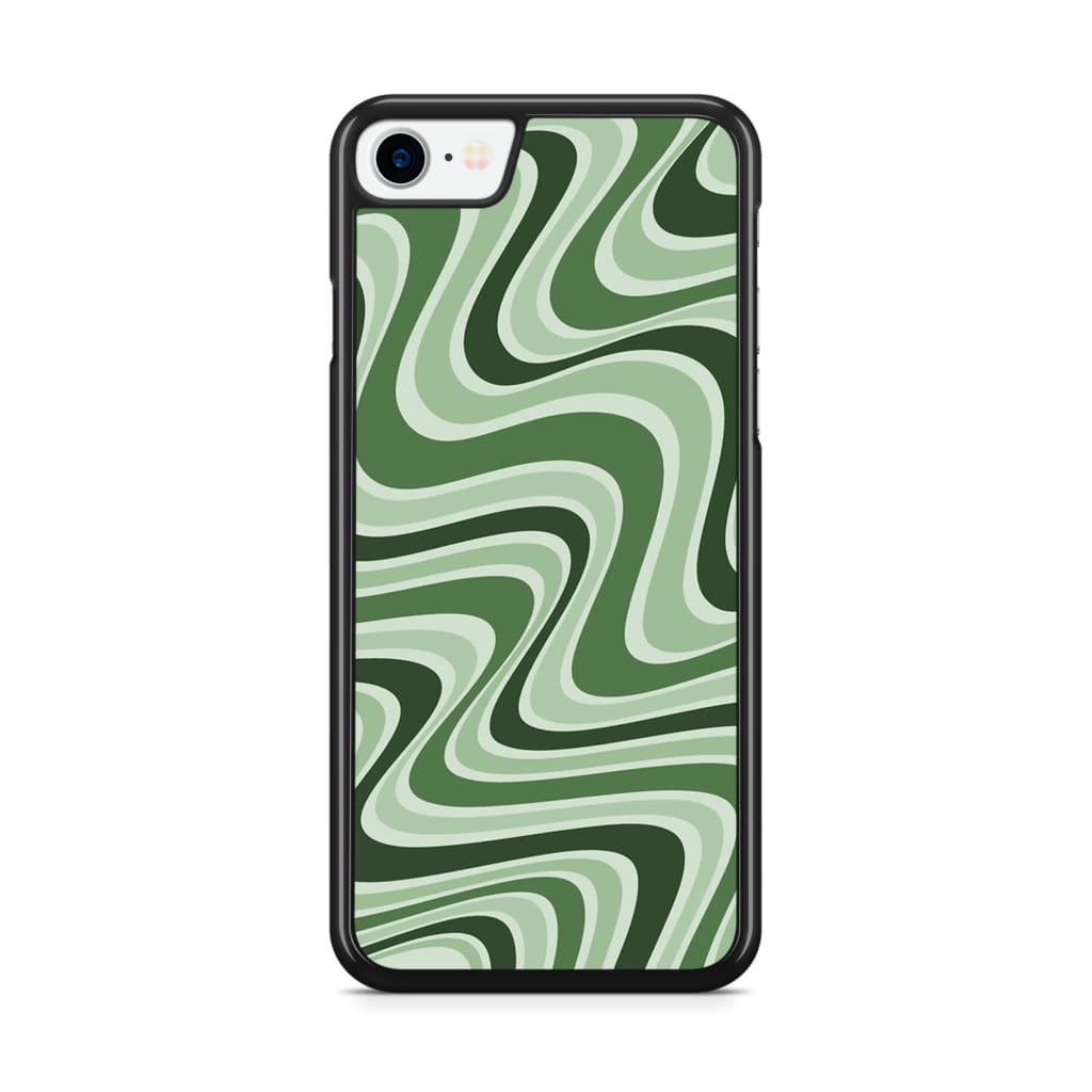 Matcha Retro Waves Phone Case - iPhone SE/6/7/8 - Phone Case