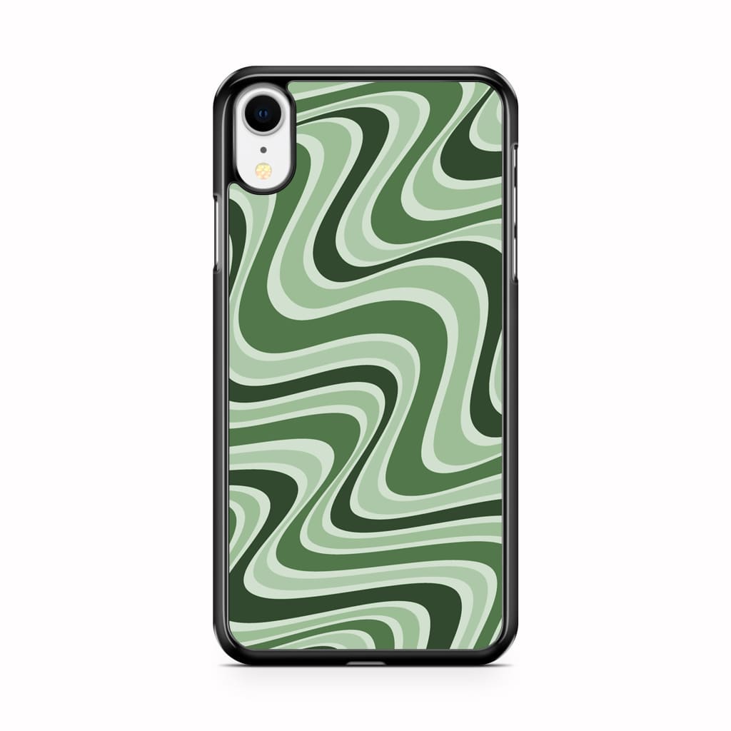 Matcha Retro Waves Phone Case - iPhone XR - Phone Case