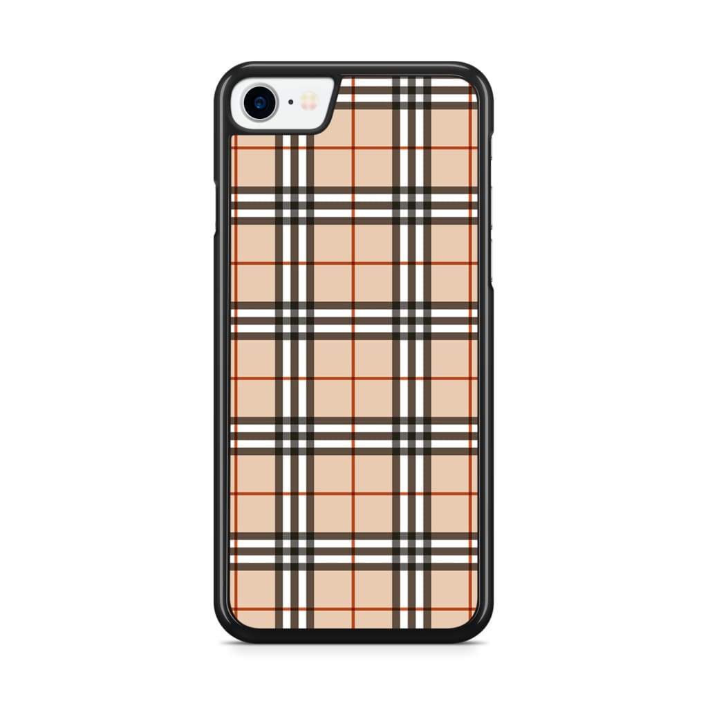 Mocha Plaid Phone Case - iPhone SE/6/7/8 - Phone Case