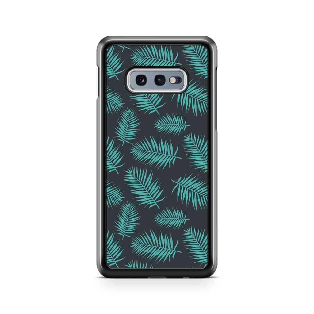 Night Sky Leaves Phone Case - Galaxy S10e - Phone Case