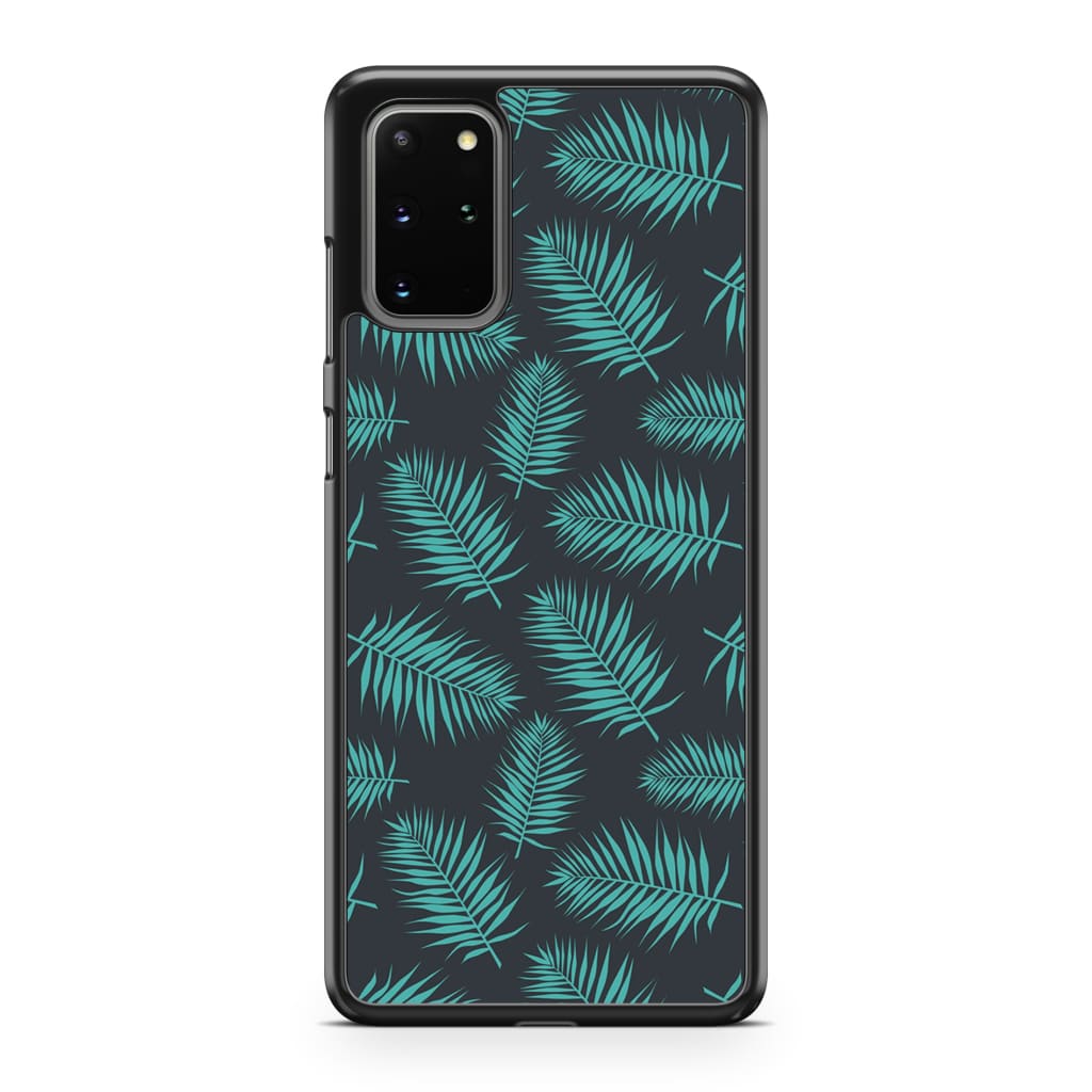 Night Sky Leaves Phone Case - Galaxy S20 Plus - Phone Case
