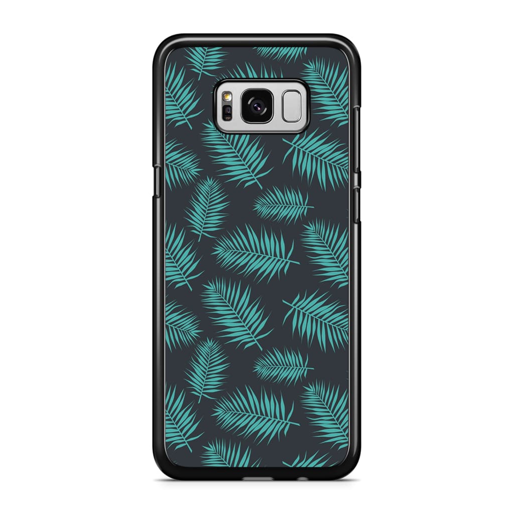 Night Sky Leaves Phone Case - Galaxy S8 Plus - Phone Case