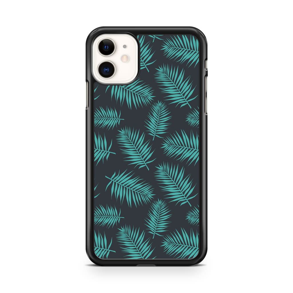Night Sky Leaves Phone Case - iPhone 11 - Phone Case