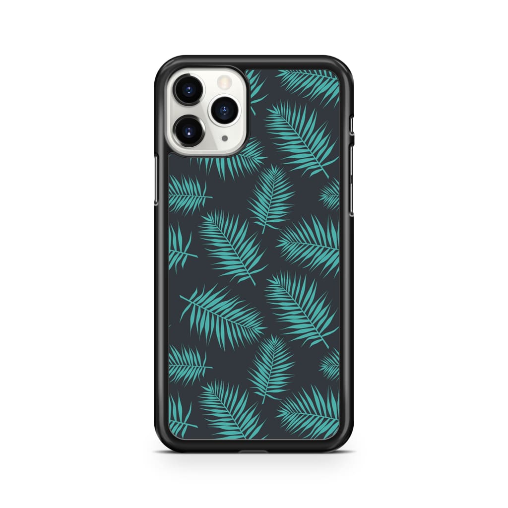 Night Sky Leaves Phone Case - iPhone 11 Pro - Phone Case