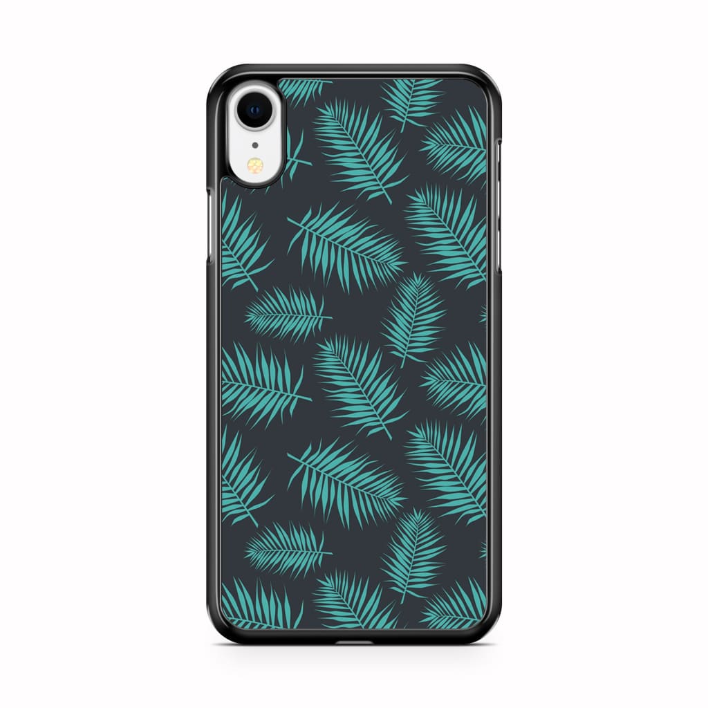 Night Sky Leaves Phone Case - iPhone XR - Phone Case
