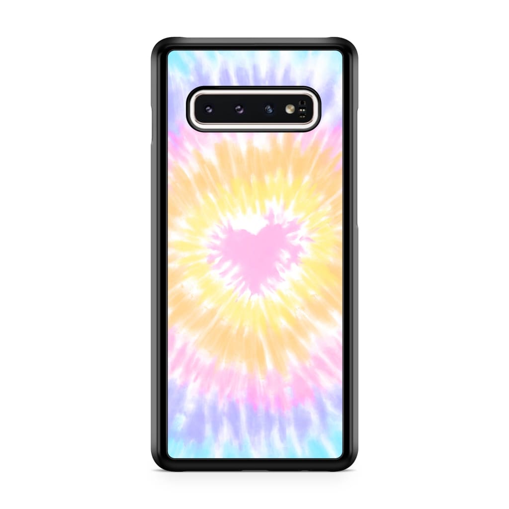 Pastel Heart Tie Dye Phone Case - Galaxy S10 Plus - Phone