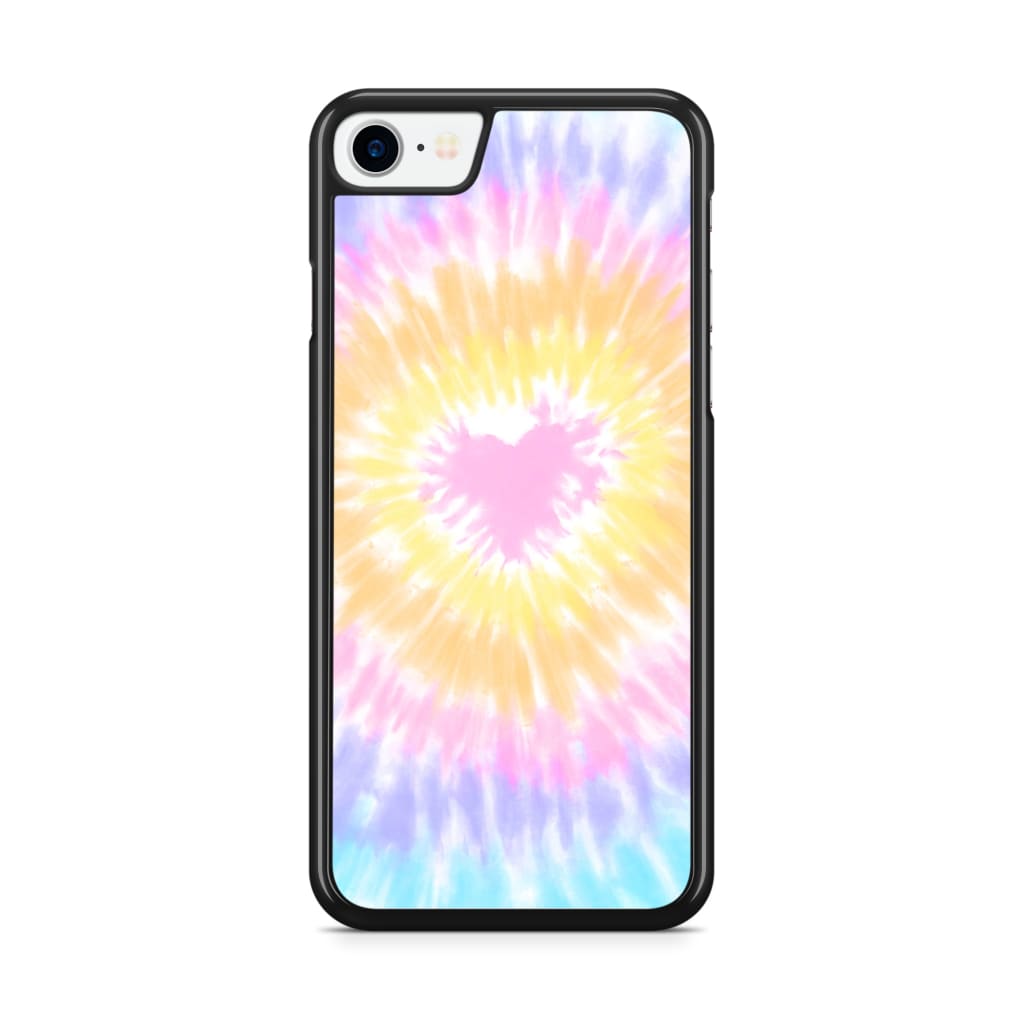 Pastel Heart Tie Dye Phone Case - iPhone SE/6/7/8 - Phone