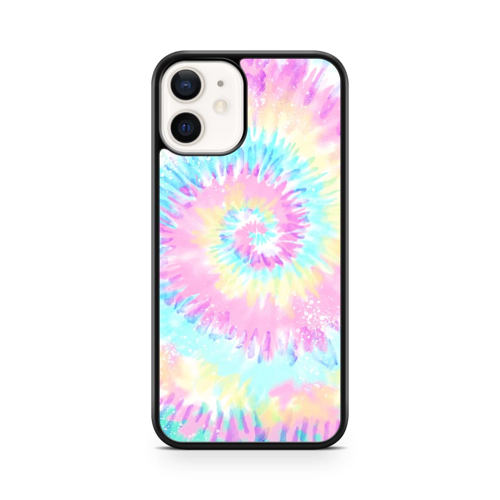 Pastel Spiral Tie Dye Phone Case - iPhone 12/12 Pro - Phone