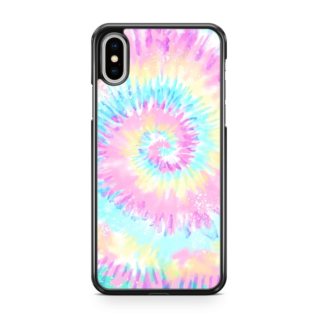Pastel Spiral Tie Dye Phone Case - iPhone XS Max - Phone