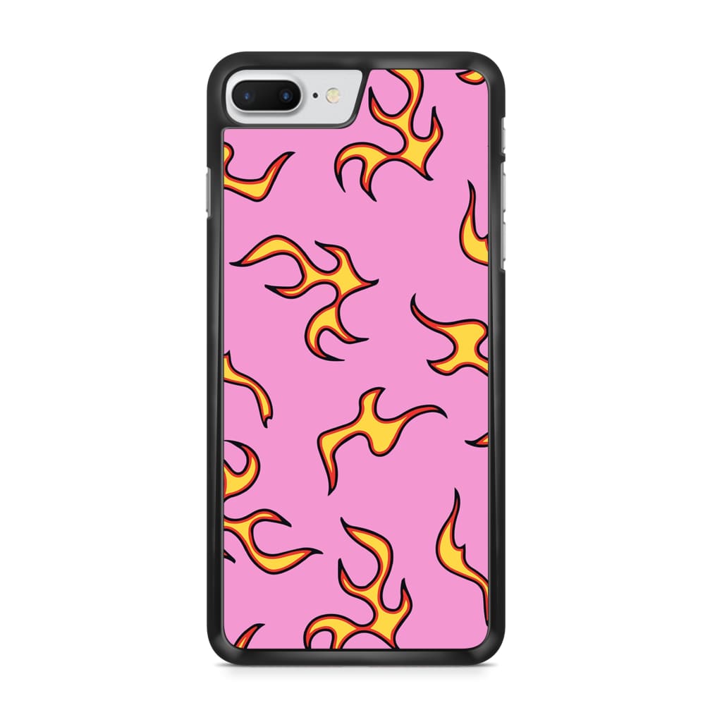Pink Flames Phone Case - iPhone 6/7/8 Plus - Phone Case