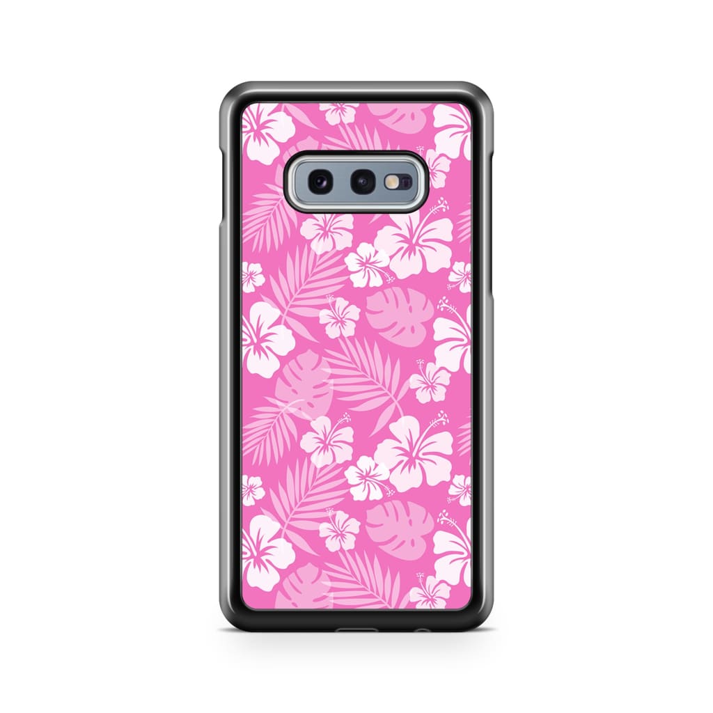 Pink Hibiscus Phone Case - Galaxy S10e - Phone Case