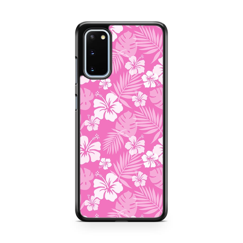 Pink Hibiscus Phone Case - Galaxy S20 - Phone Case