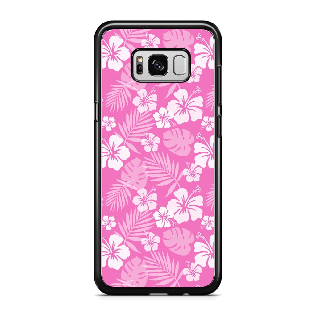 Pink Hibiscus Phone Case - Galaxy S8 - Phone Case