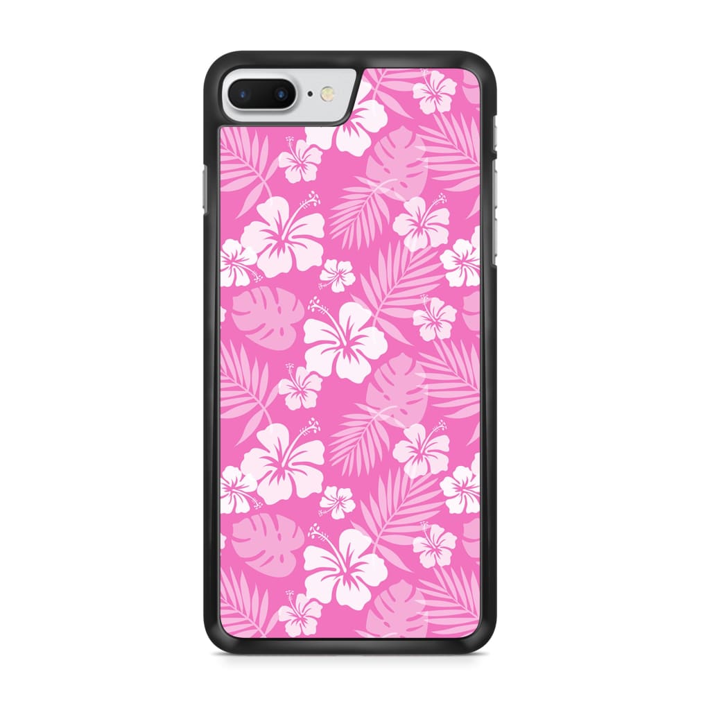 Pink Hibiscus Phone Case - iPhone 6/7/8 Plus - Phone Case