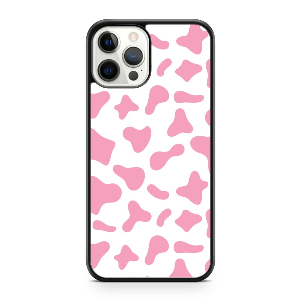 Pink Moo Cow Phone Case - iPhone 12 Pro Max - Phone Case