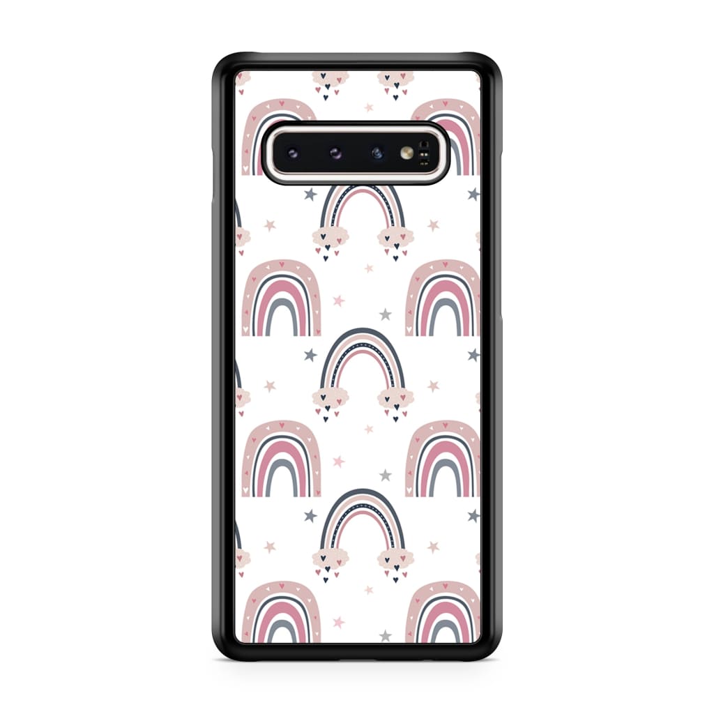 Rainbow Hearts Phone Case - Galaxy S10 Plus - Phone Case