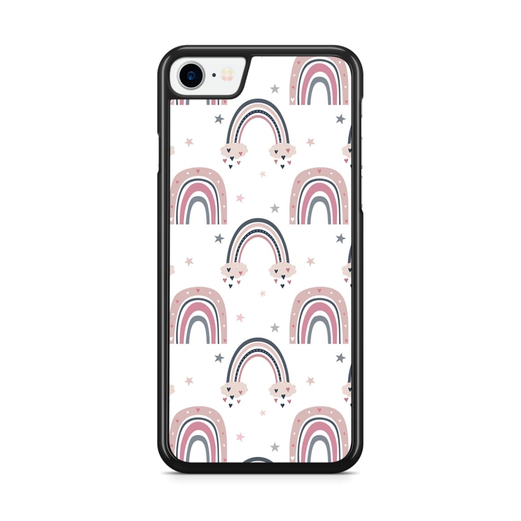 Rainbow Hearts Phone Case - iPhone SE/6/7/8 - Phone Case
