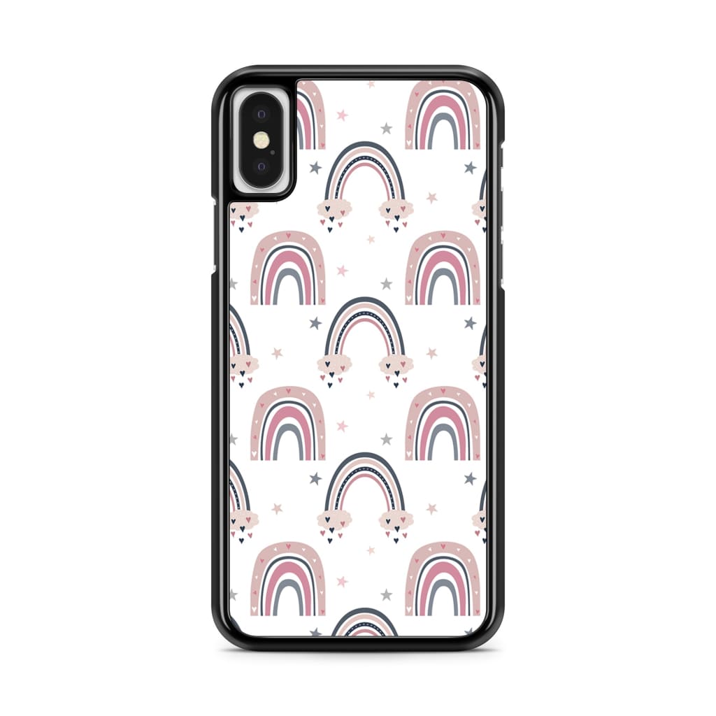 Rainbow Hearts Phone Case - iPhone X/XS - Phone Case