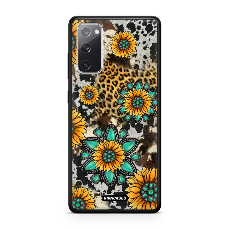 Gemstones and Sunflowers