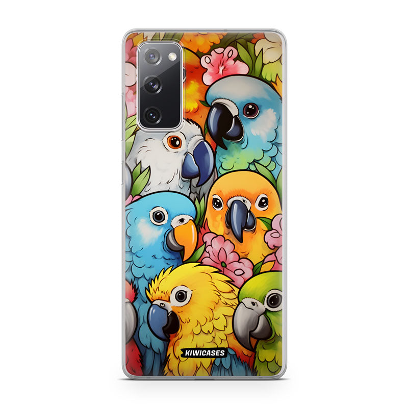Cute Parrots - Galaxy S20 FE