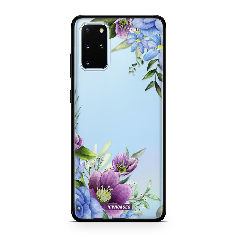 Blue and Purple Daisies