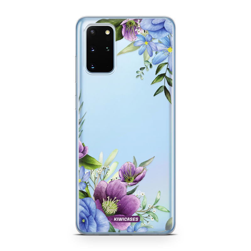 Blue and Purple Daisies