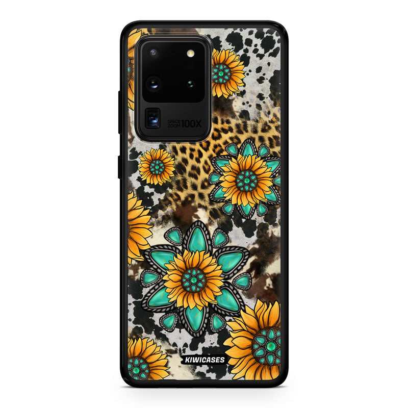 Gemstones and Sunflowers - Galaxy S20 Ultra
