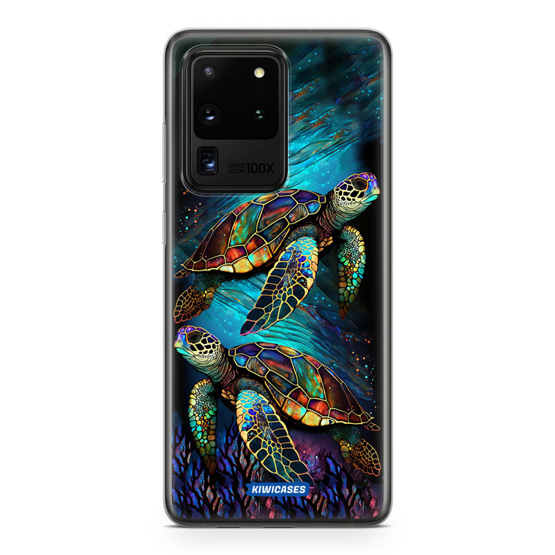 Turtles at Sea - Galaxy S20 Ultra