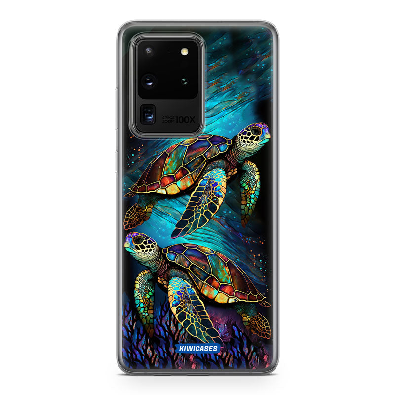 Turtles at Sea - Galaxy S20 Ultra