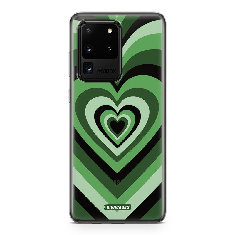 Green Hearts - Galaxy S20 Ultra