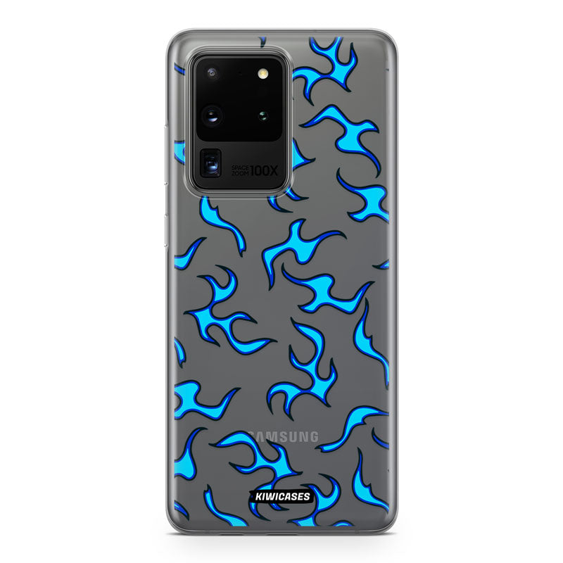 Blue Flames - Galaxy S20 Ultra