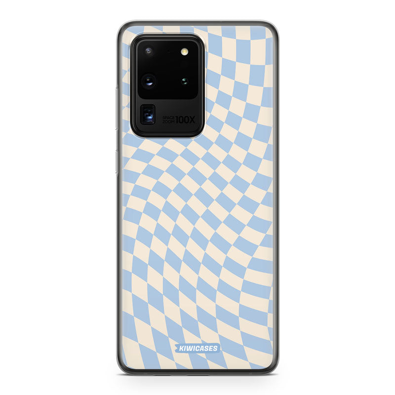 Blue Checkers - Galaxy S20 Ultra
