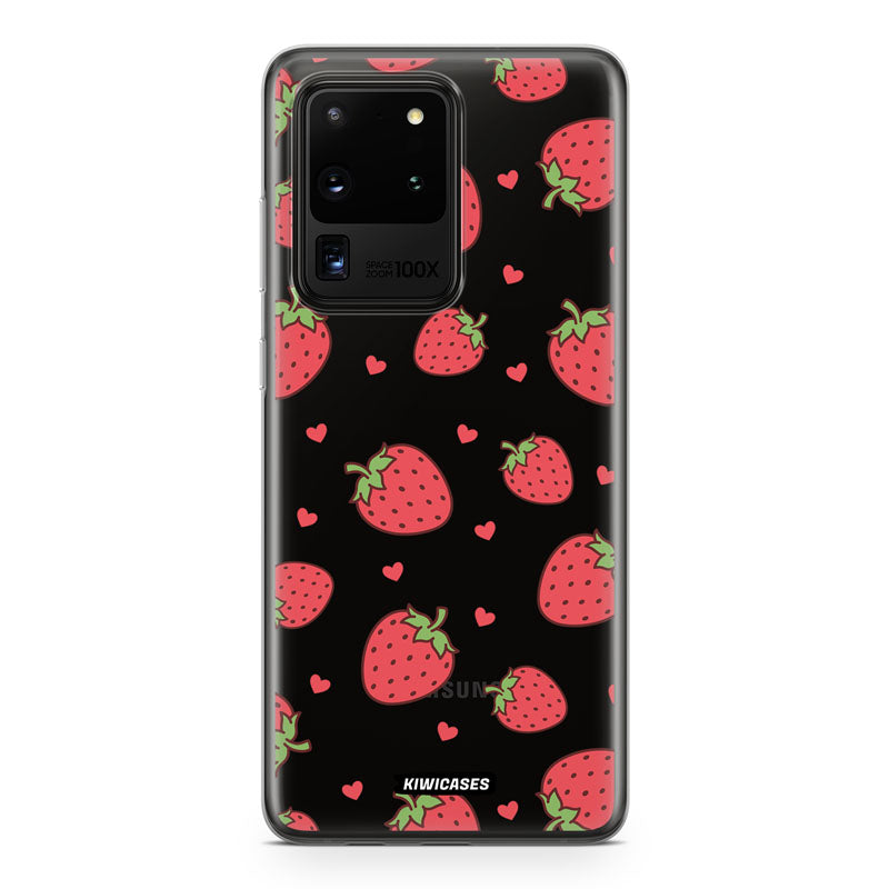 Strawberry Hearts - Galaxy S20 Ultra