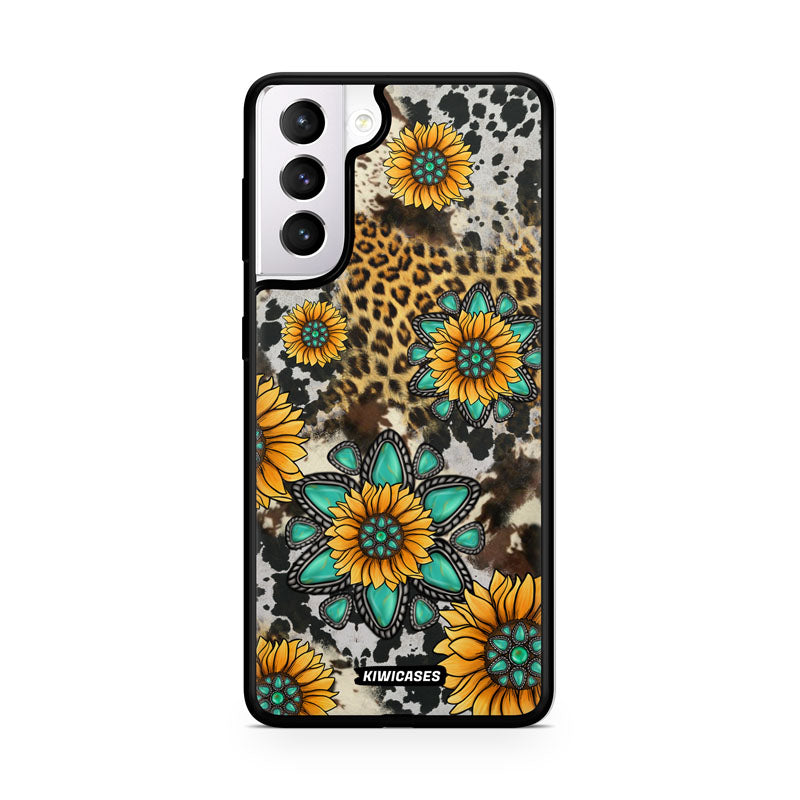 Gemstones and Sunflowers