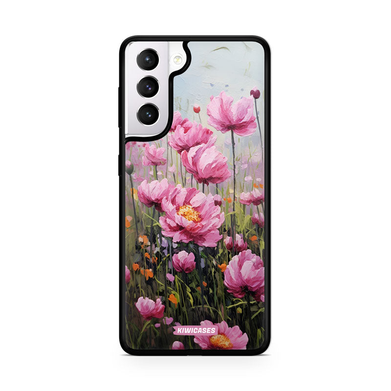 Painted Pink Peonies