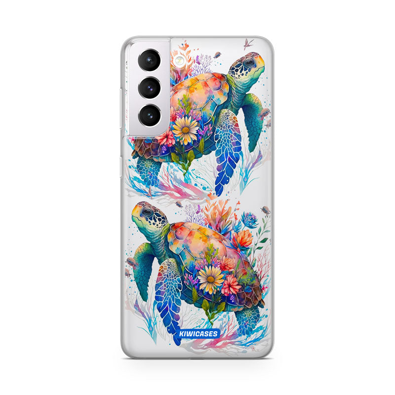 Floral Turtles