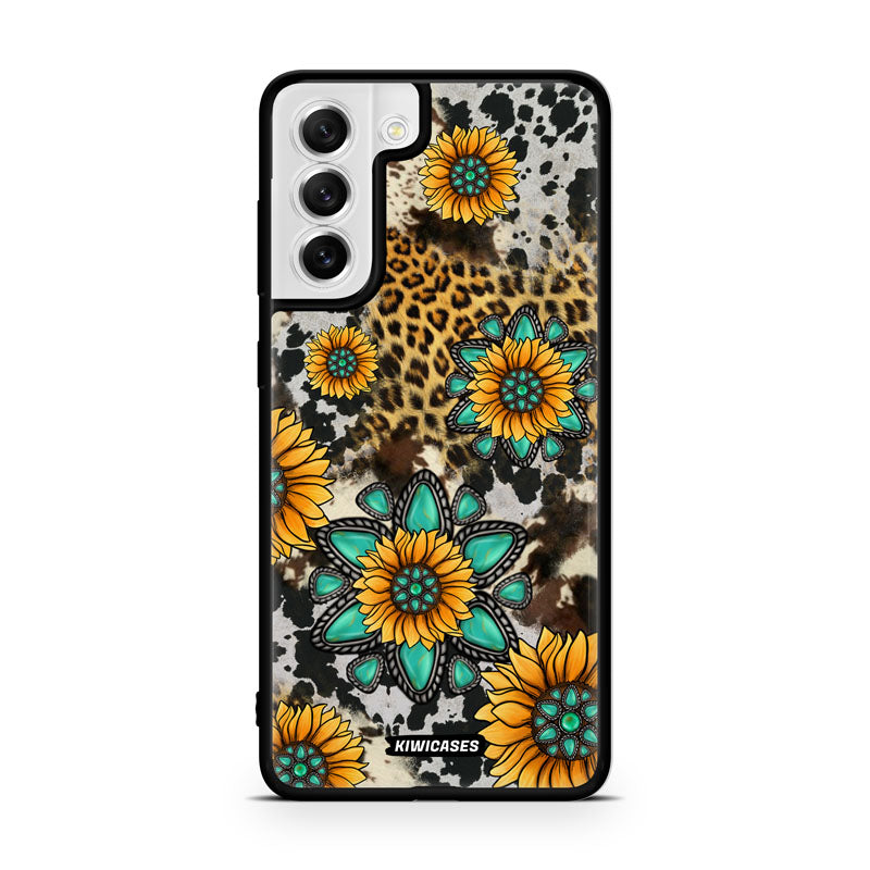 Gemstones and Sunflowers