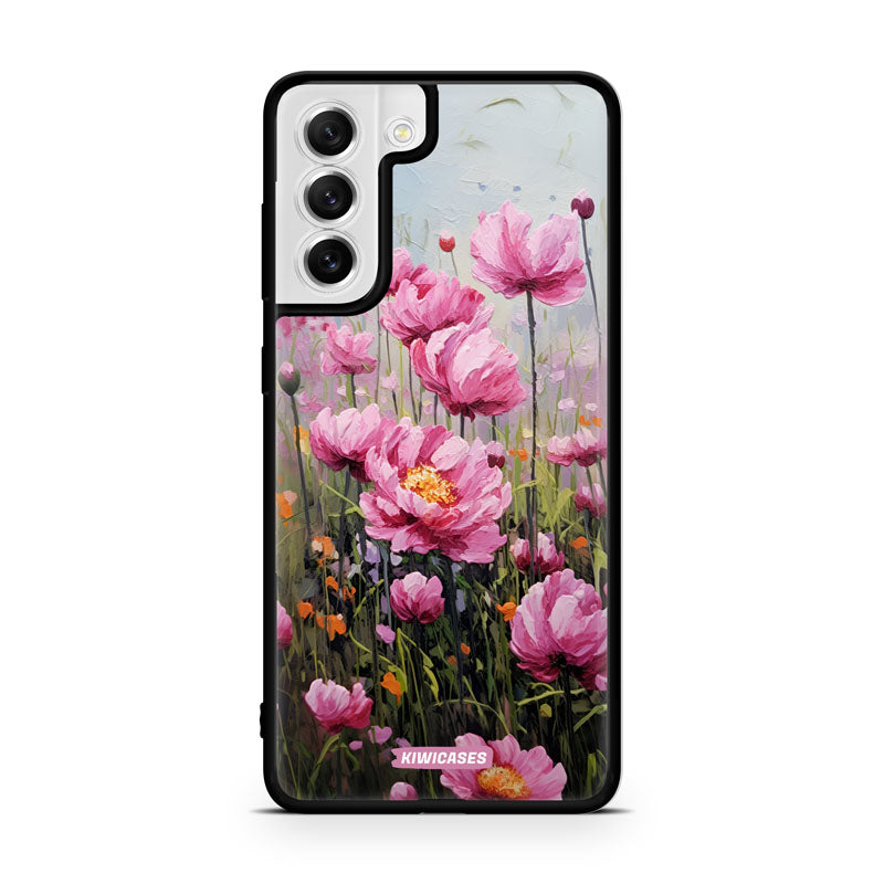 Painted Pink Peonies