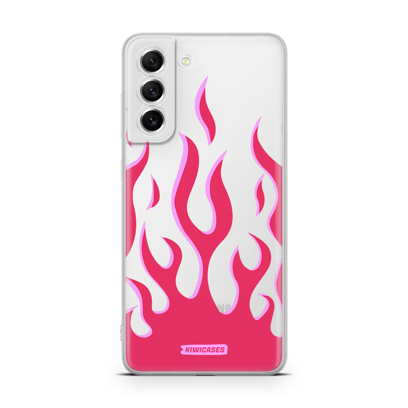 Pink Fire Flames