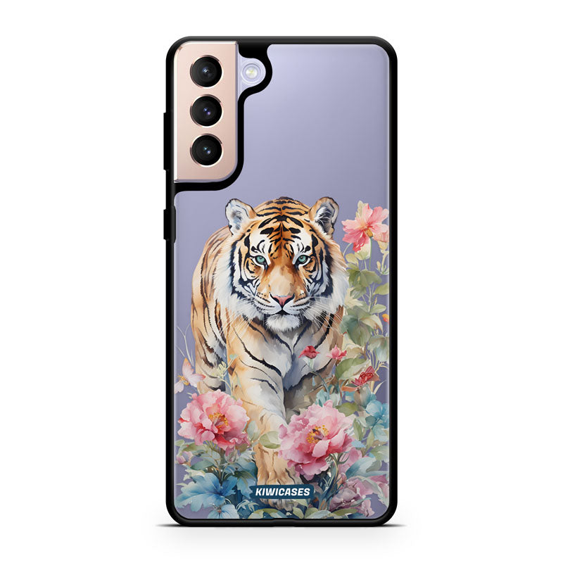 Floral Tiger - Galaxy S21 Plus
