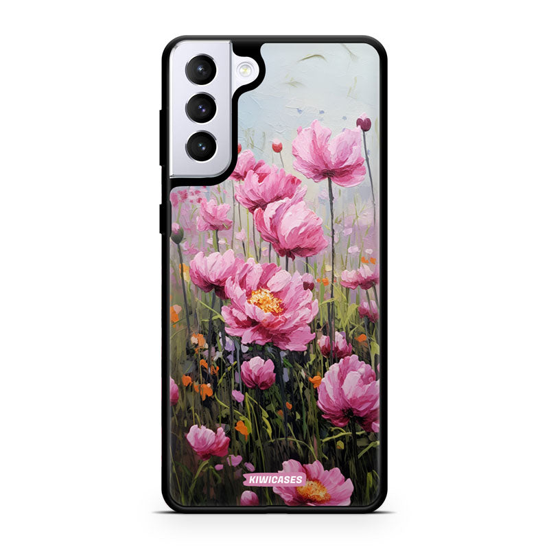 Painted Pink Peonies