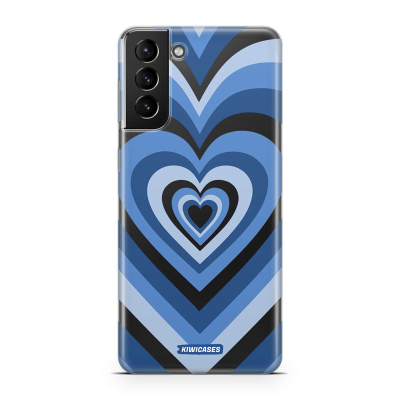 Blue Hearts - Galaxy S21 Plus