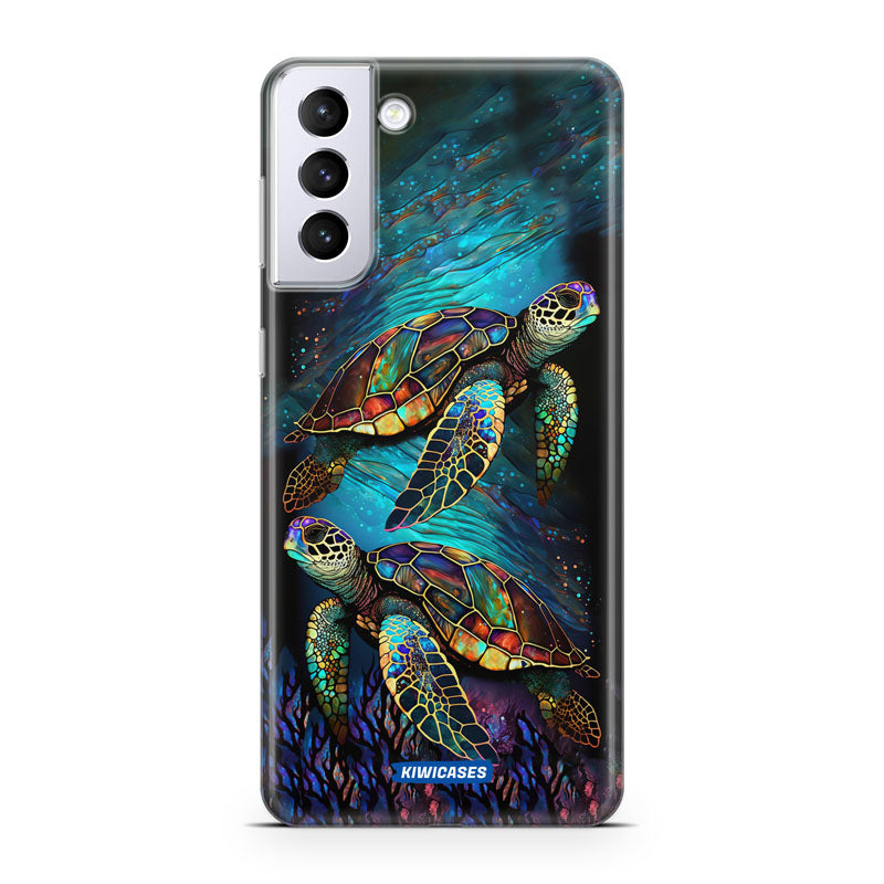 Turtles at Sea - Galaxy S21 Plus