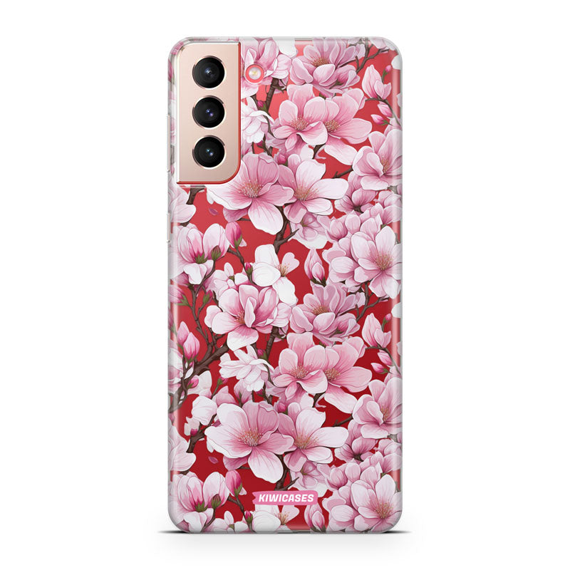 Pink Magnolia - Galaxy S21 Plus