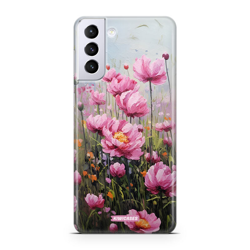 Painted Pink Peonies