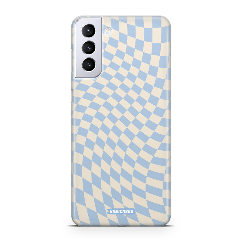 Blue Checkers - Galaxy S21 Plus
