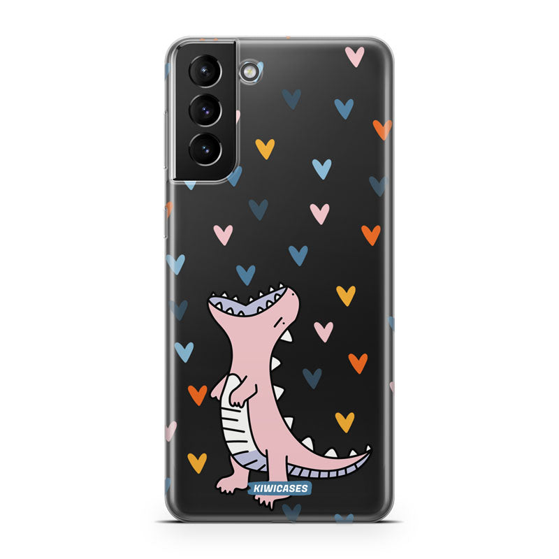 Dinosaur Hearts - Galaxy S21 Plus