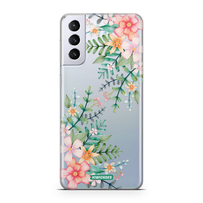 Spring Pink Florals - Galaxy S21 Plus