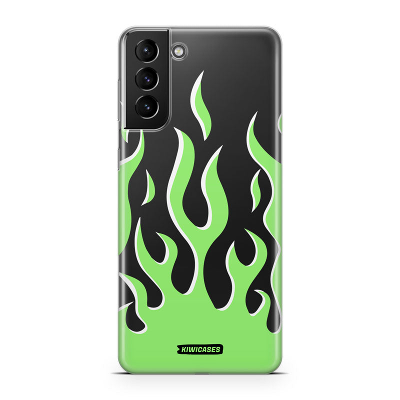 Green Fire - Galaxy S21 Plus
